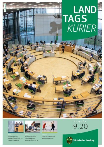 Landtagskurier, Ausgabe 9/20