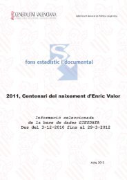 Centenari Enric Valor - Conselleria d'Educació - Generalitat ...