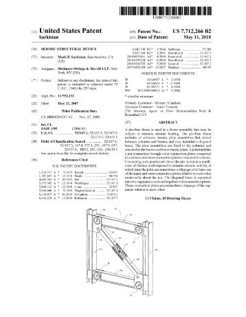 Patent - Skidmore, Owings & Merrill LLP