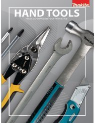 Makita Hand Tools Catalog