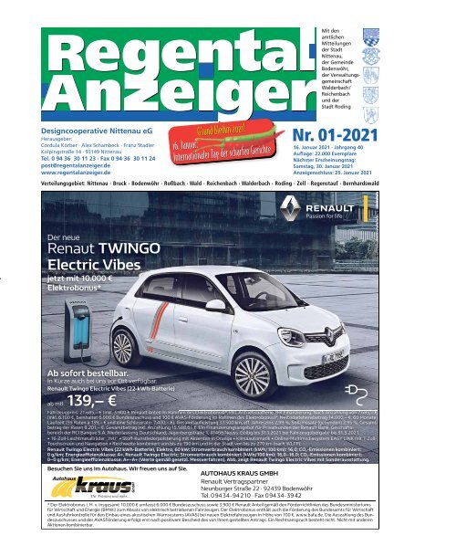 Regental-Anzeiger 01-21