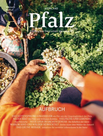 Urlaubsmagazin Weinland Pfalz "Aufbruch"