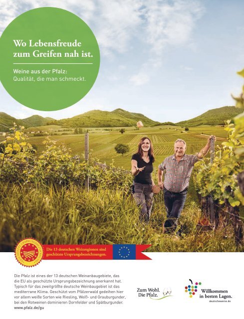 Urlaubsmagazin Weinland Pfalz "Aufbruch"