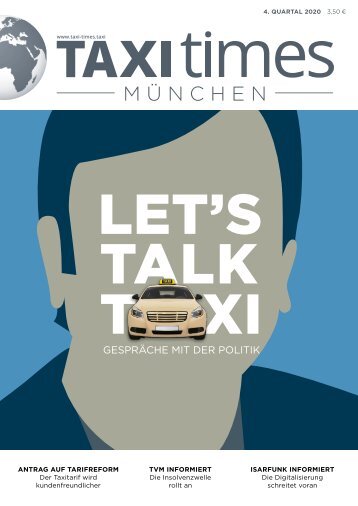 Taxi Times München - 4. Quartal 2020