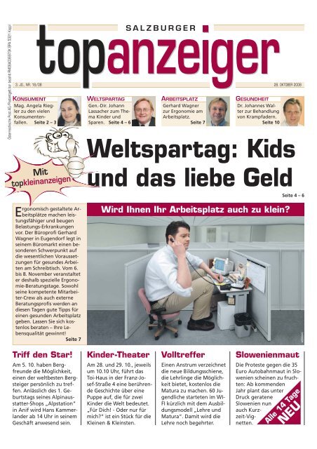 Weltspartag Kids Und Das Liebe Geld Top Anzeiger