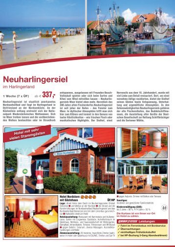 Neuharlingersiel - Anton Graf GmbH Reisen & Spedition
