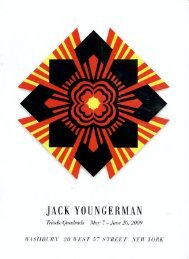 Jack Youngerman: Triads/Quadrads (2009)