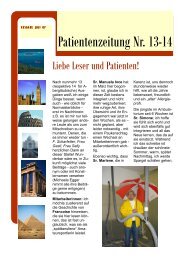Praxiszeitung Nr. 13-14 (pdf, 9.1MB) - Dr. Heinz Kofler