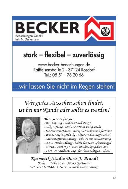 Nachrichtenblatt September 2008 - Werbegemeinschaft Geismar ...