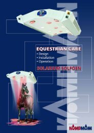 8.50 Kampmann Equestrian Solarium Solfoen