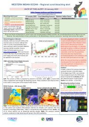 WIO bleaching alert-21-01-15