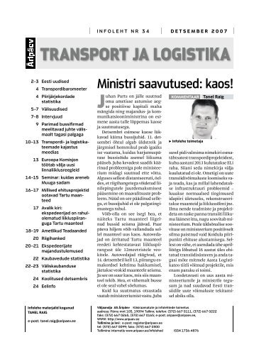 Ministri saavutused: kaos! - Äripäev
