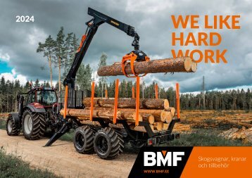 BMF skogsvagnar och kranar 2021 SWE