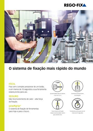 powRgrip® Flyer PORTUGUESE