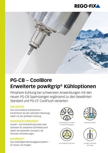 powRgrip® CoolBore Flyer GERMAN