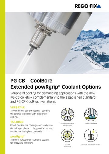 powRgrip® CoolBore Flyer ENGLISH