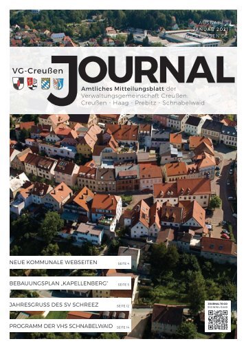 Creußen Journal Ausgabe 1 Januar 2021