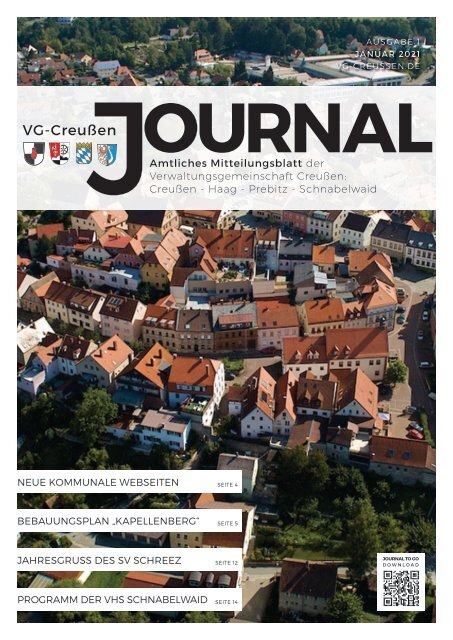 Creußen Journal Ausgabe 1 Januar 2021