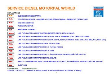 SERVICE DIESEL MOTORPAL WORLD (pdf)