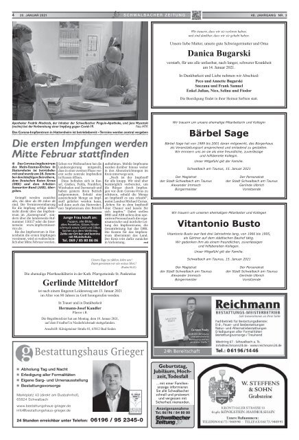 Schwalbacher Zeitung