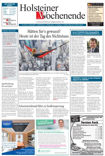 Holsteiner am Wochenende 02 2021