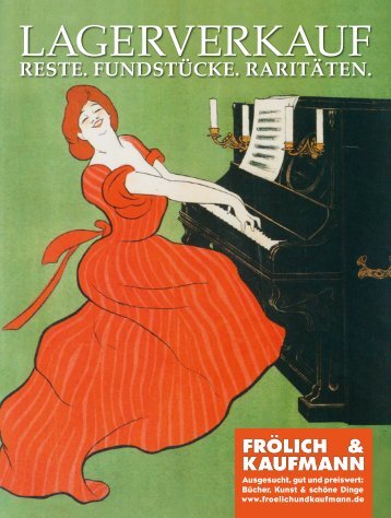 Frölich & Kaufmann Lagerverkauf 1/2021