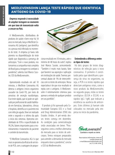 Revista Newslab Edição 163