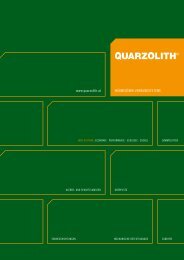 QUARZOLITH WDVS-Katalog