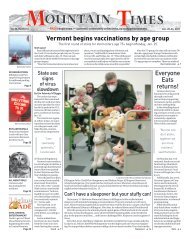 Mountain Times - Vol.50, No.3 - Jan. 20-26, 2021