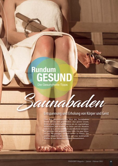 FINDORFF Magazin | Januar-Februar 2021