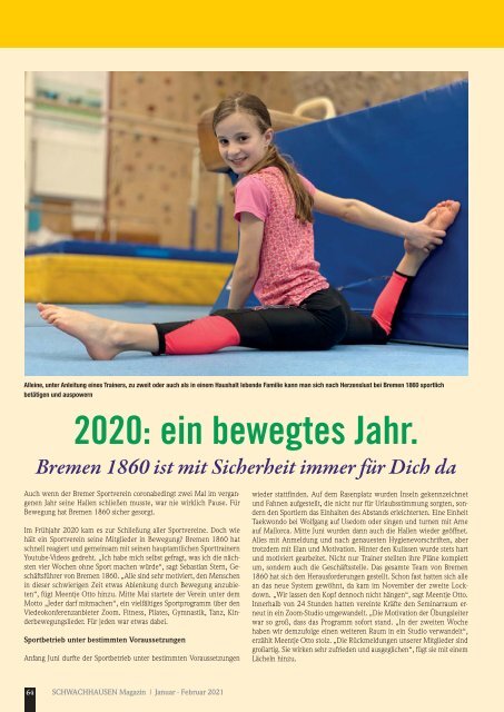 SCHWACHHAUSEN Magazin | Januar-Februar 2021