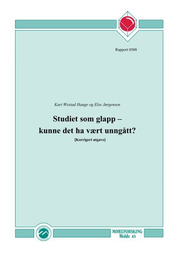 pdf (260 Kb) - Møreforsking Molde