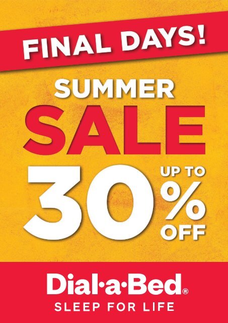 Final Days - Summer Sale