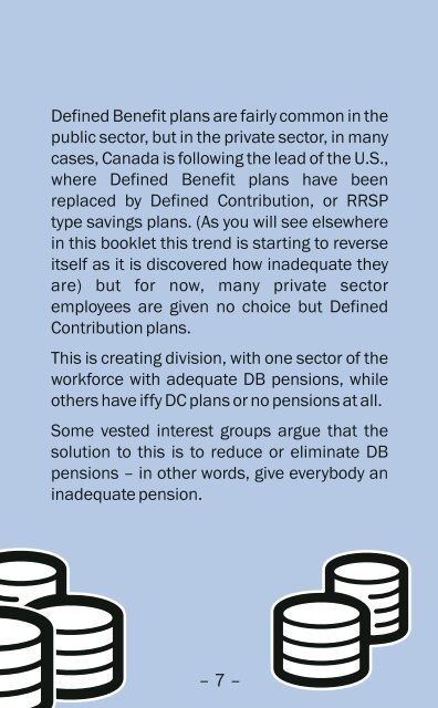 DB Pensions - Know the Facts