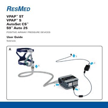 VPAP™ ST VPAP™ S AutoSet CS™ S9™ Auto 25 A - ResMed