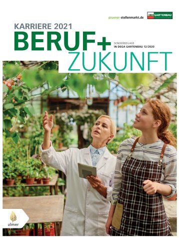 DEGA GARTENBAU - Beruf+Zukunft 2021