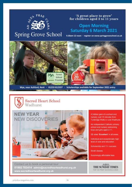 Wealden Times | WT225 | Jan & Feb 2021| Education supplement inside