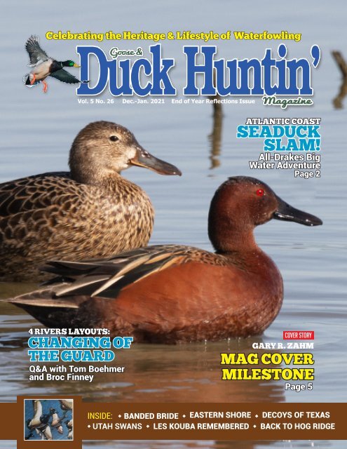 A Ducks Unlimited Guide to Hunting Diving & Sea Ducks - Gary