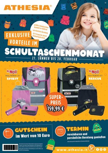 ATHESIA | Schultaschenbeilage 2021