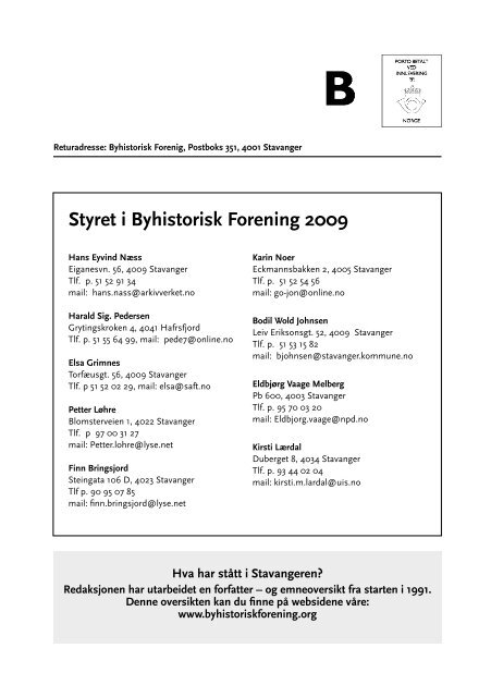 Stavangeren 3-2009 web.pdf - Byhistorisk forening