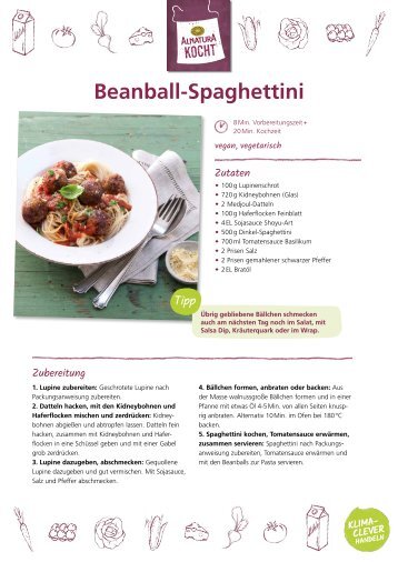 Alnatura vegane Rezepte für Wochenplan Nr. 4