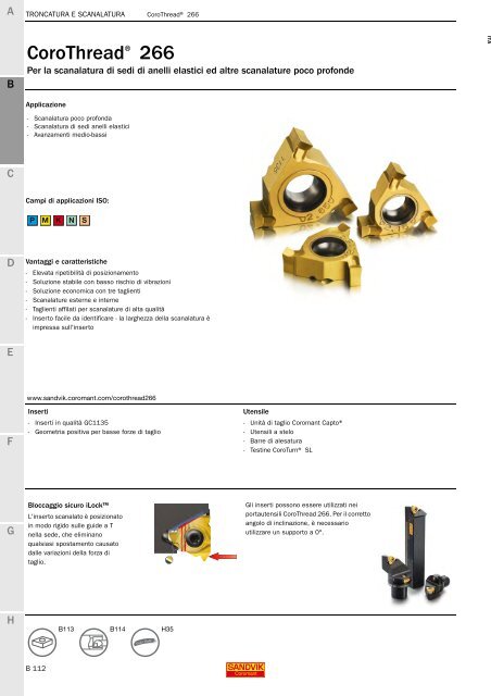 SANDVIK COROMANT UTENSILI DI TORNITURA 2020