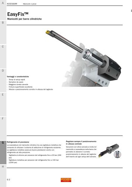 SANDVIK COROMANT UTENSILI DI TORNITURA 2020