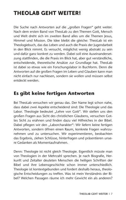 TheoLab Jesus. Himmel. Mission. Theologie für Nichttheologen