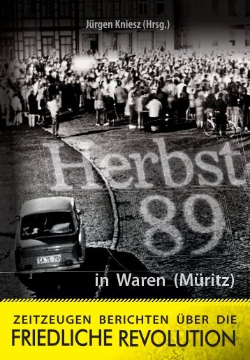 Leseprobe Buch Herbst 89- in Waren Mueritz