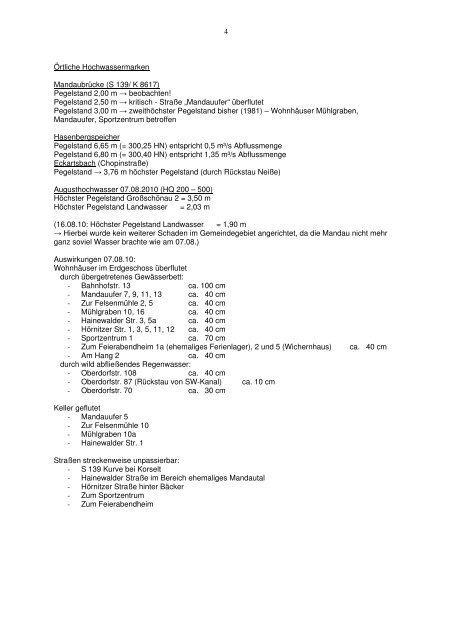 Organisationsplan - Mittelherwigsdorf