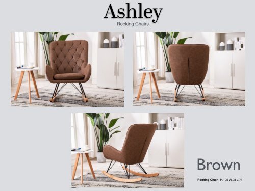 Ashley rocking chair sales