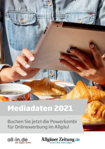 Mediadaten "Powerkombi" 2021: all-in.de und allgäuer-zeitung.de