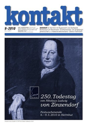 Ausgabe 09 (08.05.2010) PDF - Herrnhut