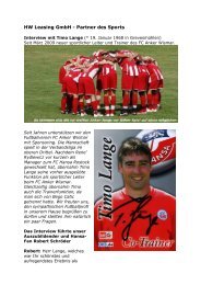 FC Anker Wismar - HW Leasing GmbH